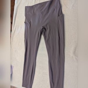 Fabletics Gray Leggings Modern Design